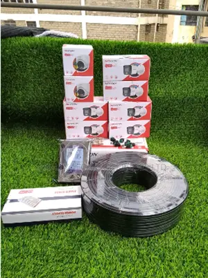 Hikvision 8 Channel 1080P HD CCTV Camera Complete Set~