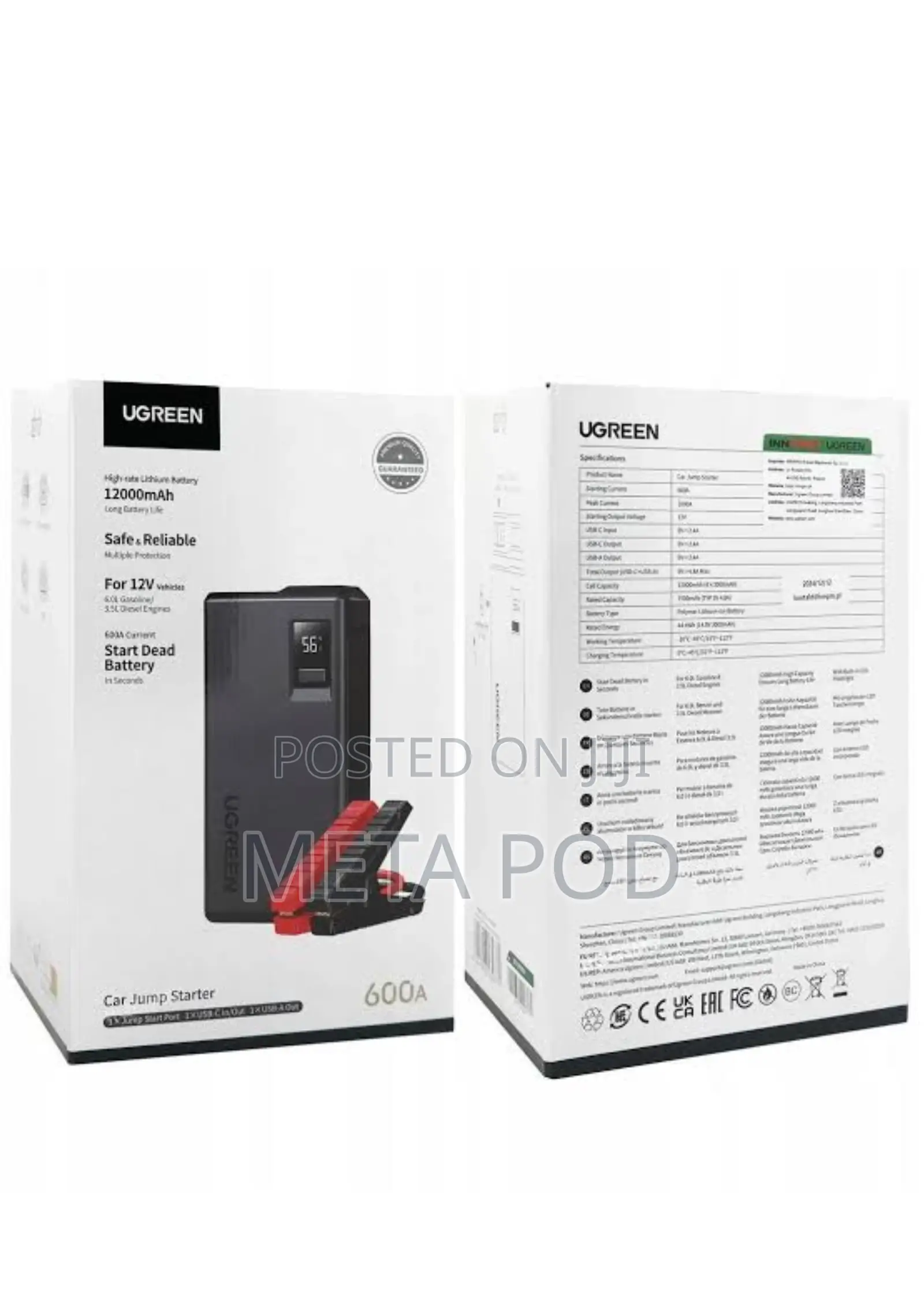 UGREEN ES702 Jump Starter