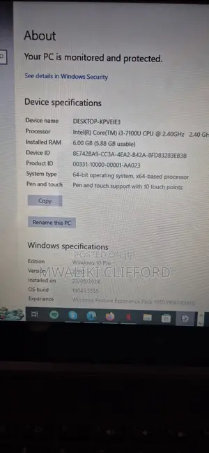 Laptop HP EliteBook X360 1030 G2 8GB Intel Core i3 SSHD (Hybrid) 512GB