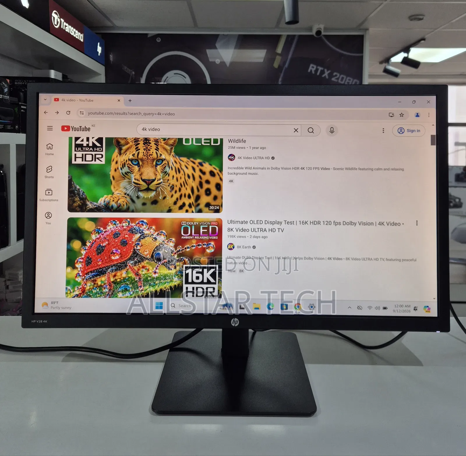 HP V28 Display