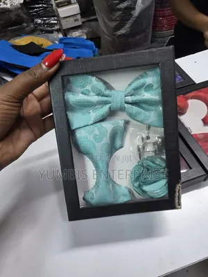Mint Green 4 in 1 Set of Bowtie at 1000