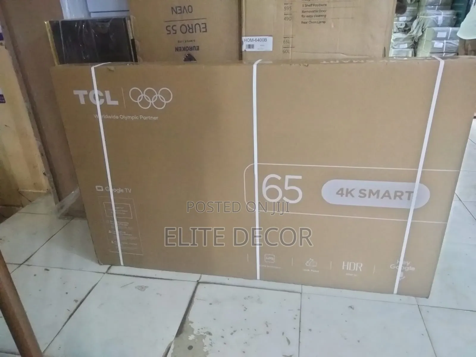 TCL 65" V6D UHD Smart Google TV – Premium Big Screen Entertainment