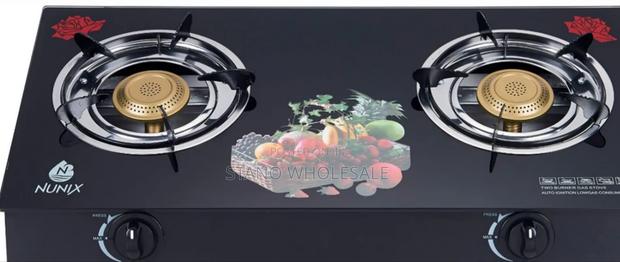 Nunix Glass Top With Flower - main view