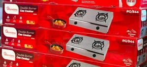 Ramtons 2 Burner Gas Table Top Stainless Steel RG 544