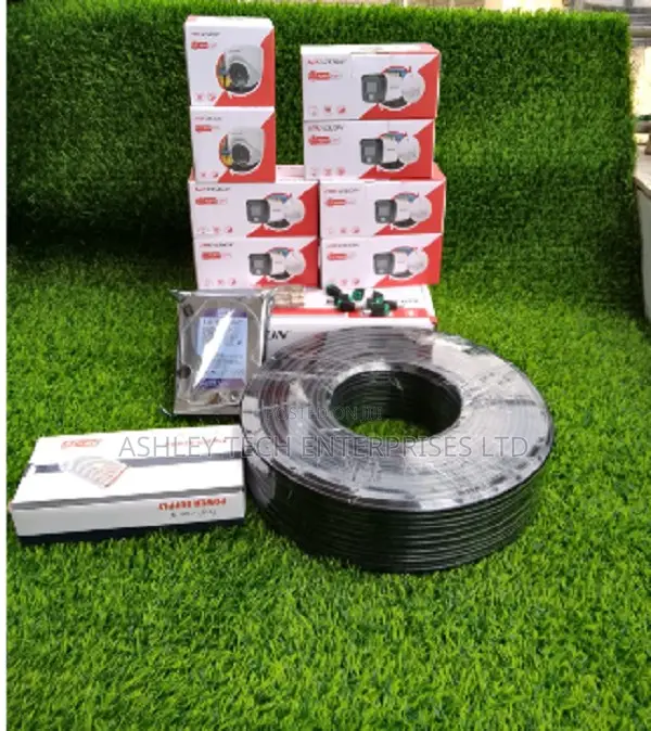 Hikvision 8CH Professional CCTV Camera Full Kit`