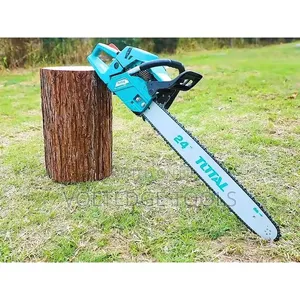 Original TOTAL 24" Gasoline Chain Saw 62cc Heavy Duty