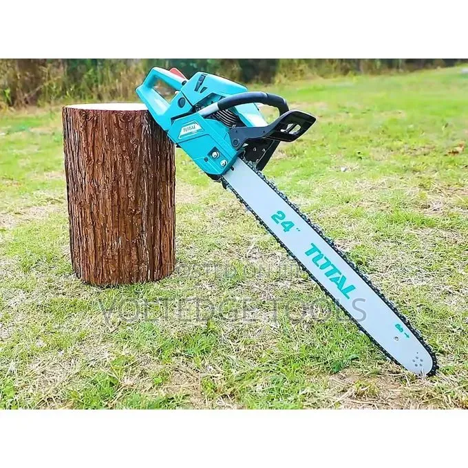 Original TOTAL 24" Gasoline Chain Saw 62cc Heavy Duty