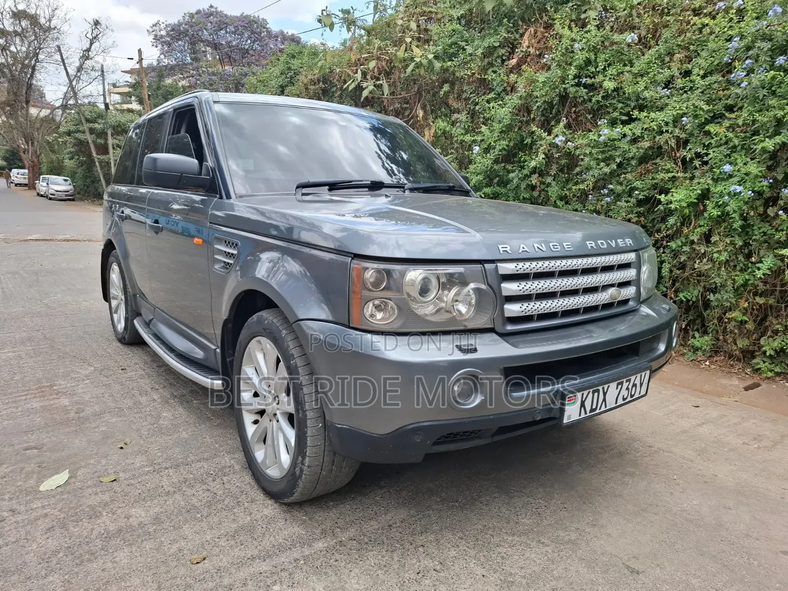Land Rover Range Rover Sport Supercharged 4x4 (4.2L 8cyl 6A) 2007 Gray