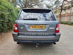 Land Rover Range Rover Sport Supercharged 4x4 (4.2L 8cyl 6A) 2007 Gray