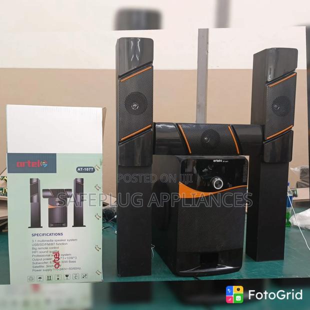 Artel AT-107 Tall Boy Multimedia Speaker System