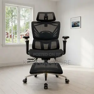Office Chairs; Executive Orthopedic Premium Seats With Footrest