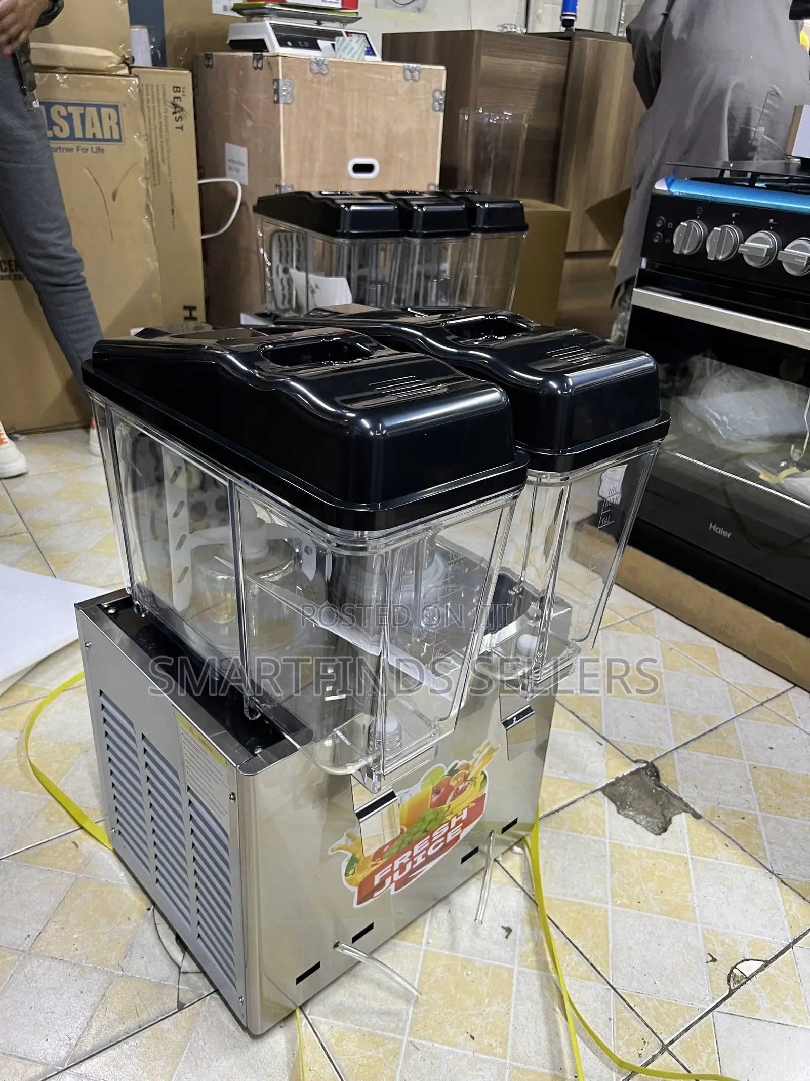 Euromax Double-Tap Juice Dispenser
