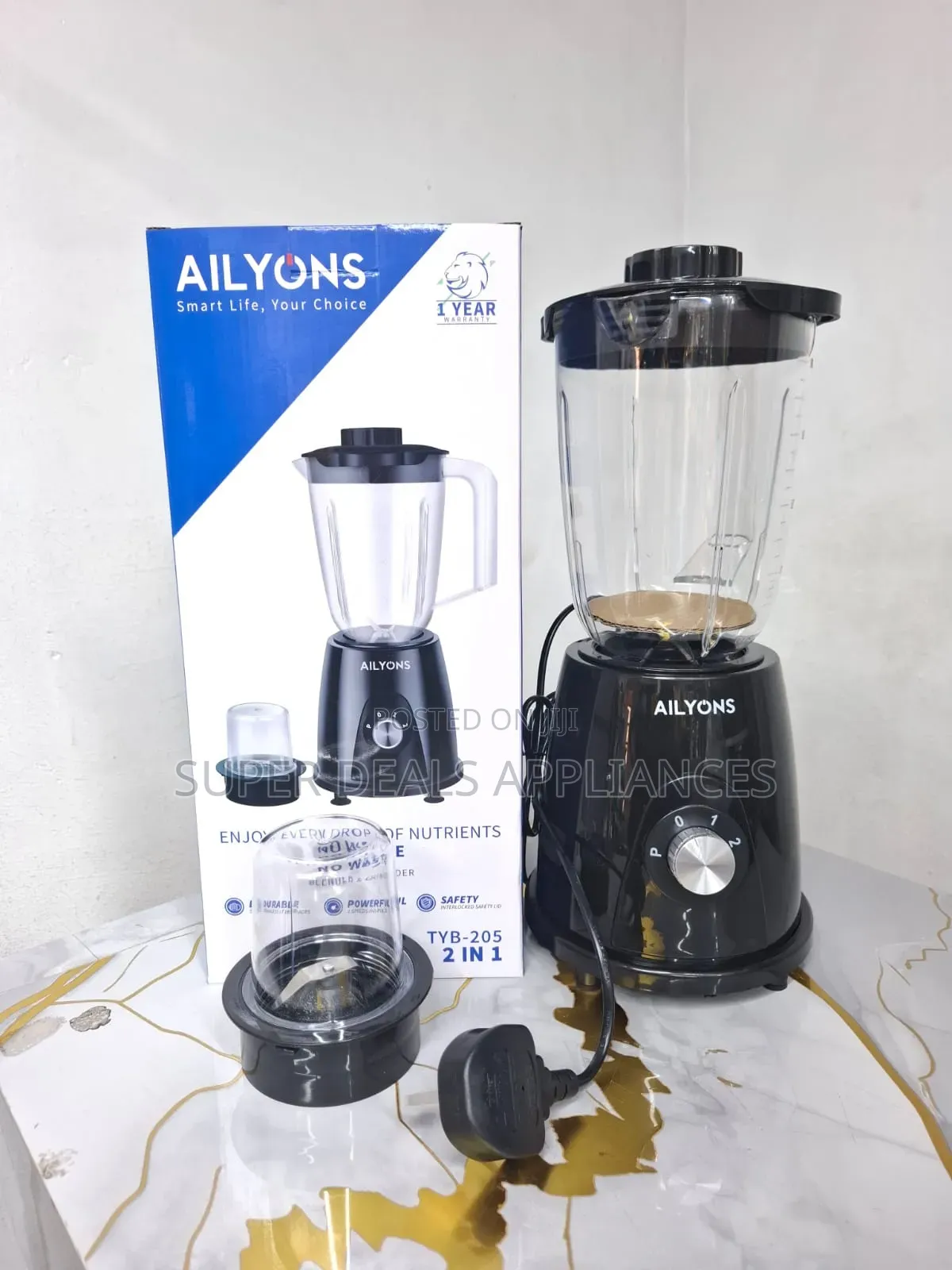 2 in 1 Ailyons Blender