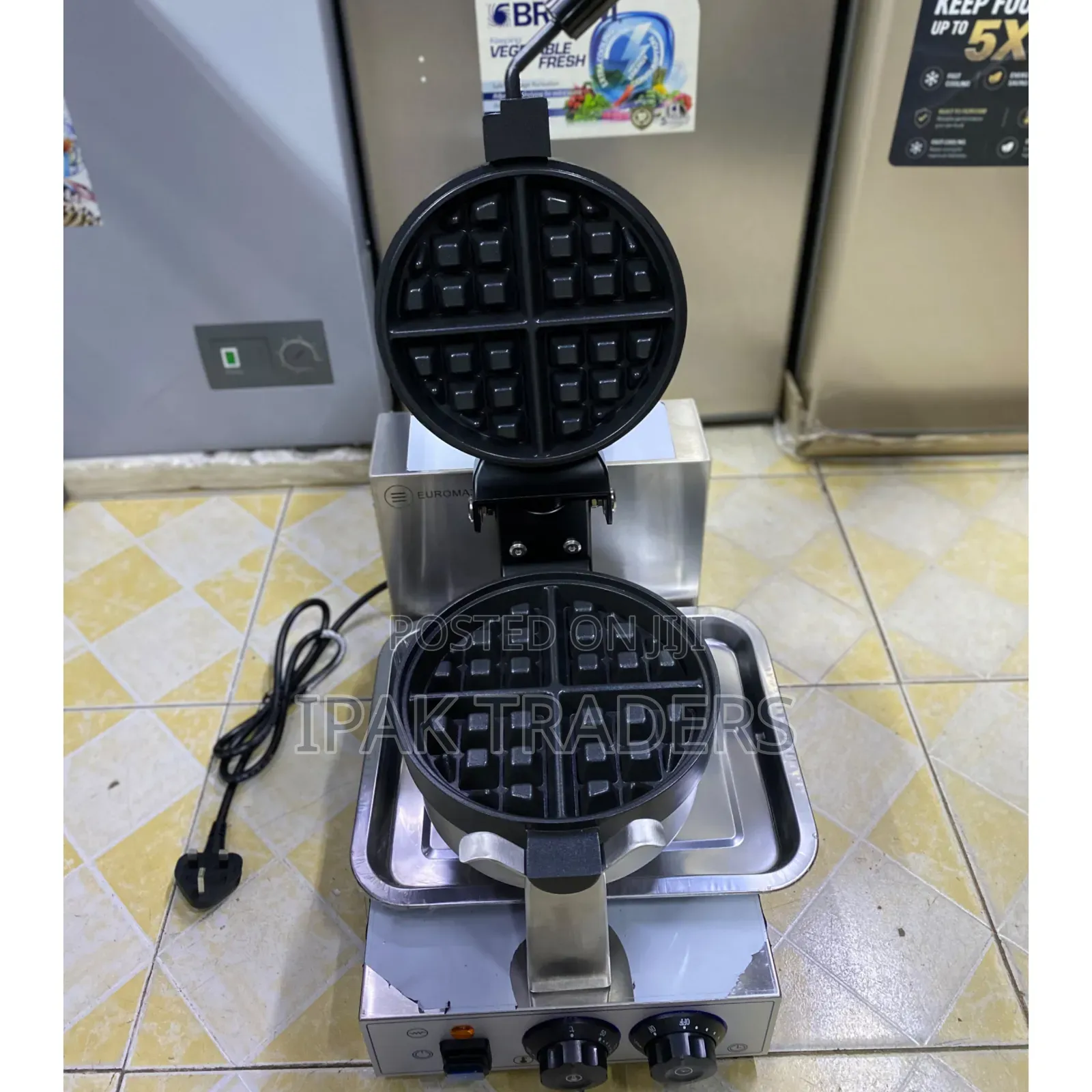 Euromax Rotation Waffle Baker Single WB-1R
