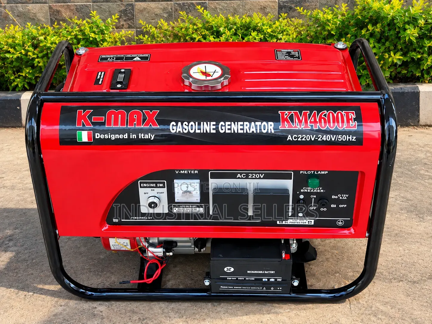 K-Max KM4600E 4.6KVA Petrol Generator | Powerful Backup Power