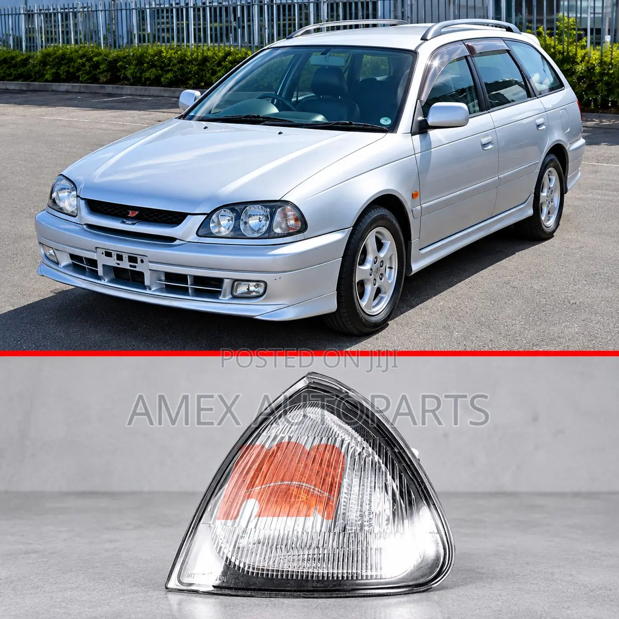 Corner Lamp Toyota Avensis Caldina At210 98 - 02 Smoked