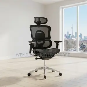 Office Chairs; Orthopedic Full Mesh Office Chair With Footrest