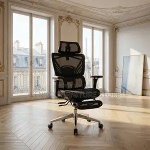 Office Chairs; Orthopedic Full Mesh Office Chair With Footrest