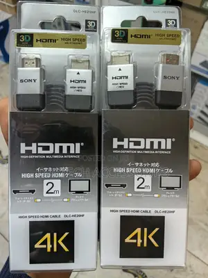 Sony 2M Flat High Speed HDMI Cable (Model DLC-HE20HF)