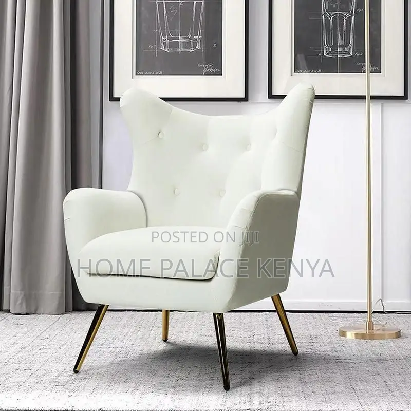 Accent Chair; Velvet Accent Armchair for Comfortable Home Seating
