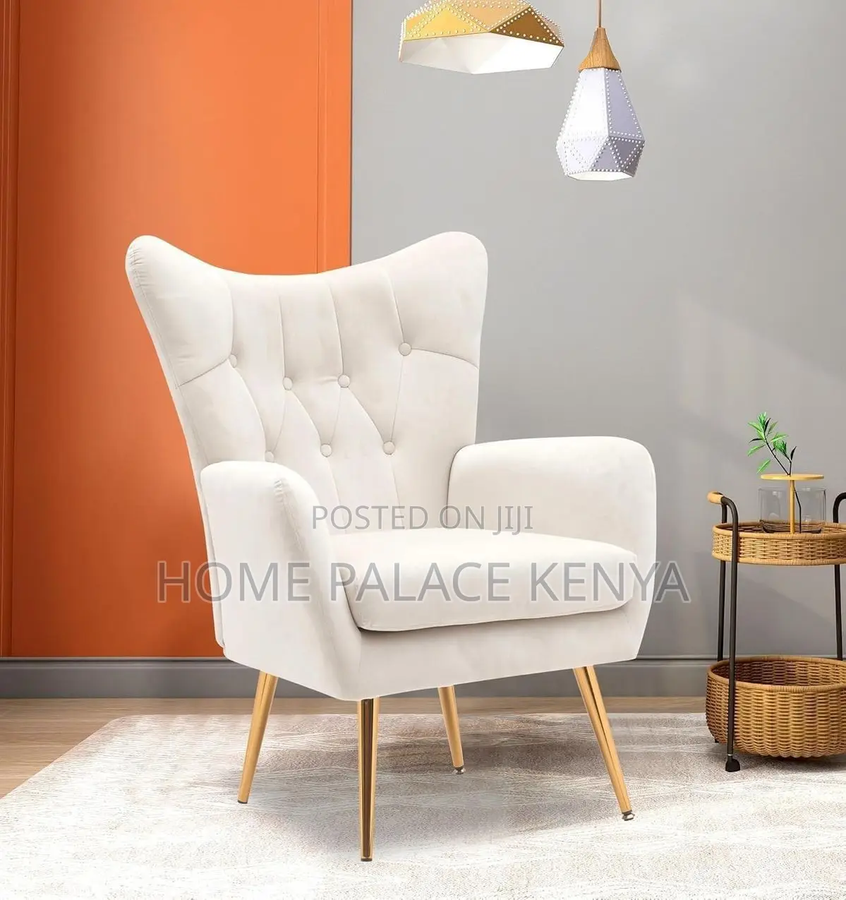 Accent Chair; Velvet Accent Armchair for Comfortable Home Seating