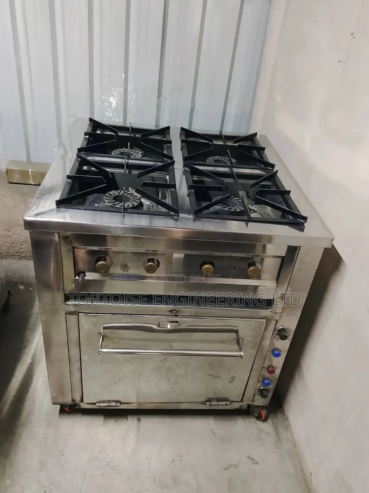 Stainless Steel Commercial Combined Cooker/Units With Electric Oven