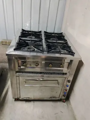 Stainless Steel Commercial Combined Cooker/Units With Electric Oven
