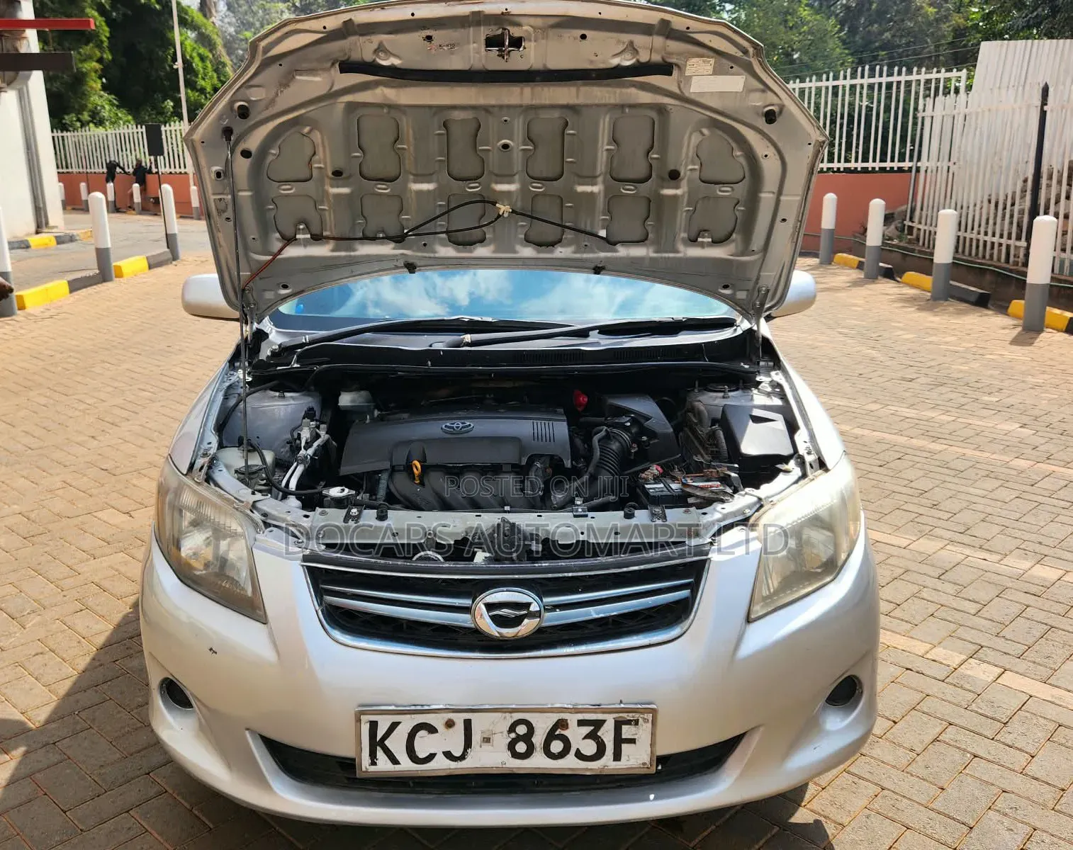 Toyota Corolla Fielder 2009 Silver