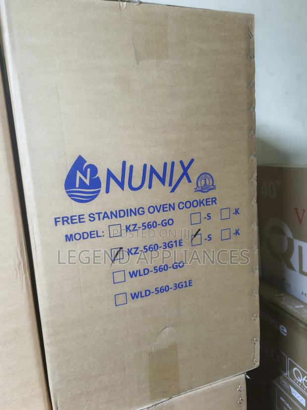Nunix 3+1EO With Free Standing Oven Cooker