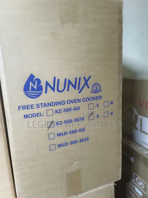 Nunix 3+1EO With Free Standing Oven Cooker