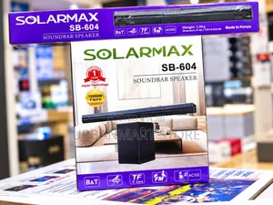 Brand New Solarmax SB-604 Soundbar Speaker System