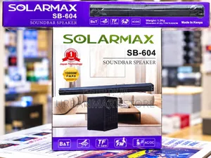 Brand New Solarmax SB-604 Soundbar With Subwoofer