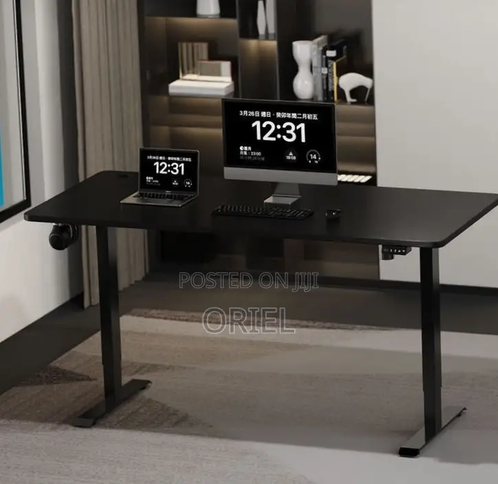 Office Chair : 200CM Electric Sit Stand Computer Table