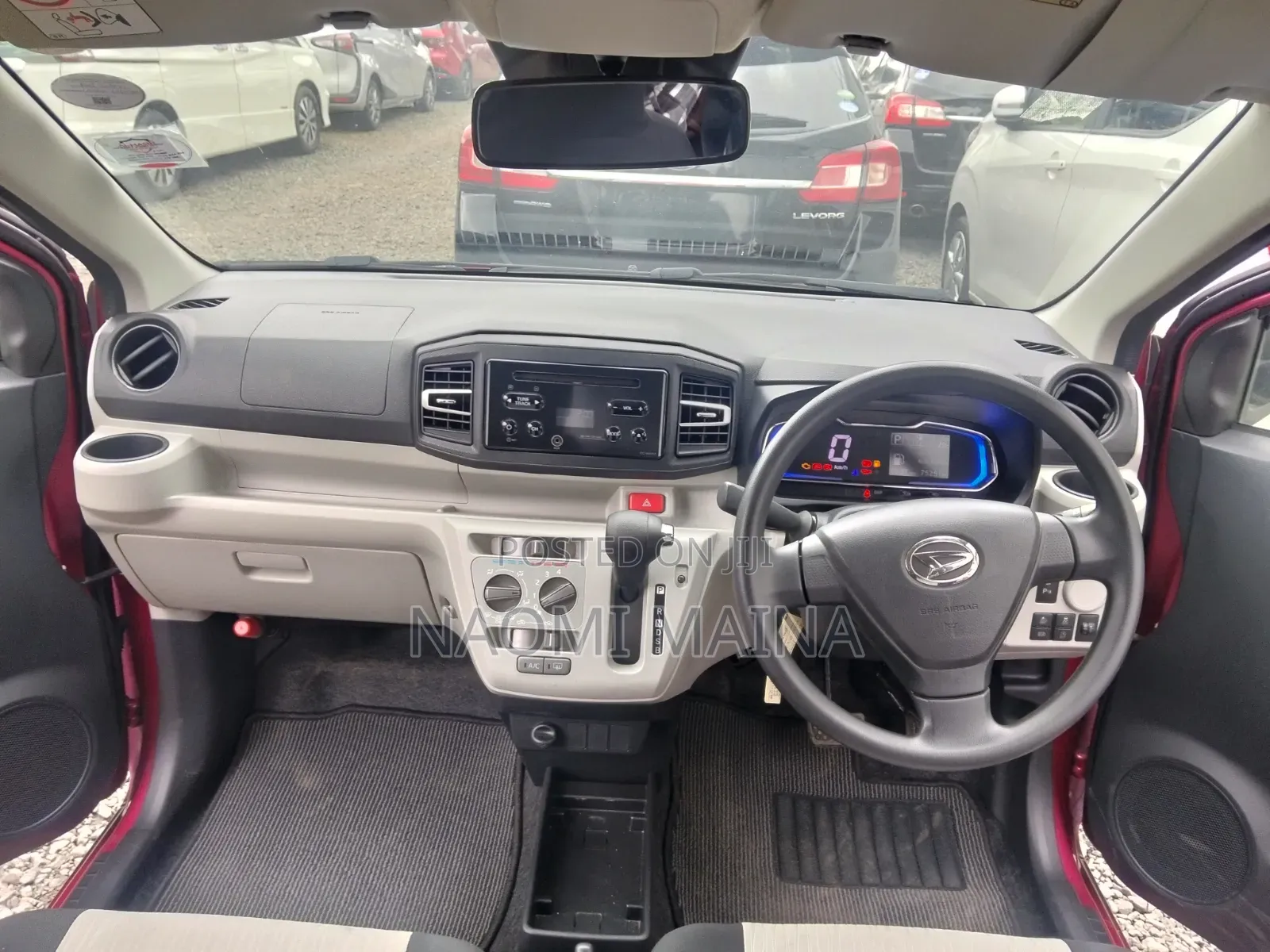 Daihatsu Mira 2019 Maroon