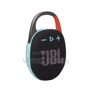 JBL Clip 5 Bluetooth Speaker – Black Orange