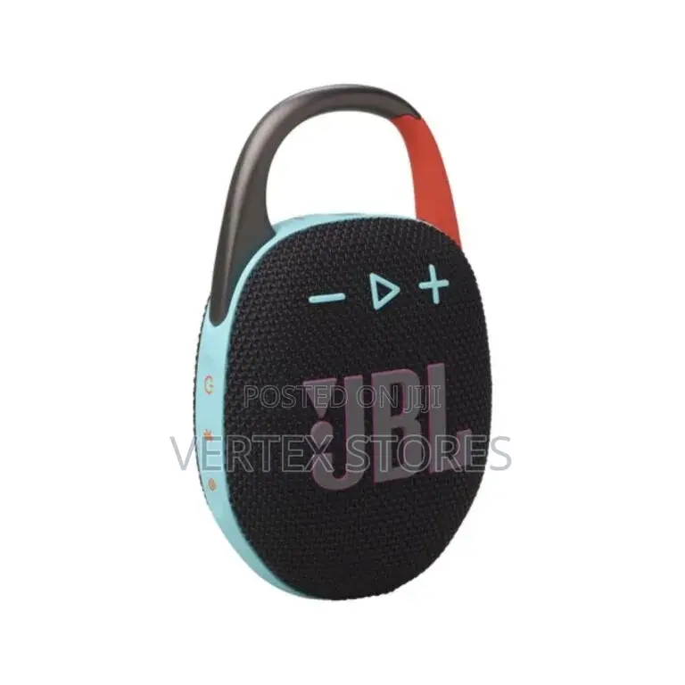 JBL Clip 5 Bluetooth Speaker – Black Orange