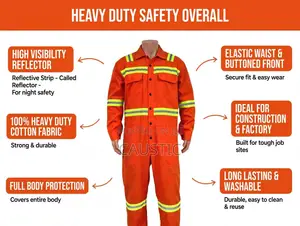 Heavy Duty Safety Overall All Colors Reflector Available