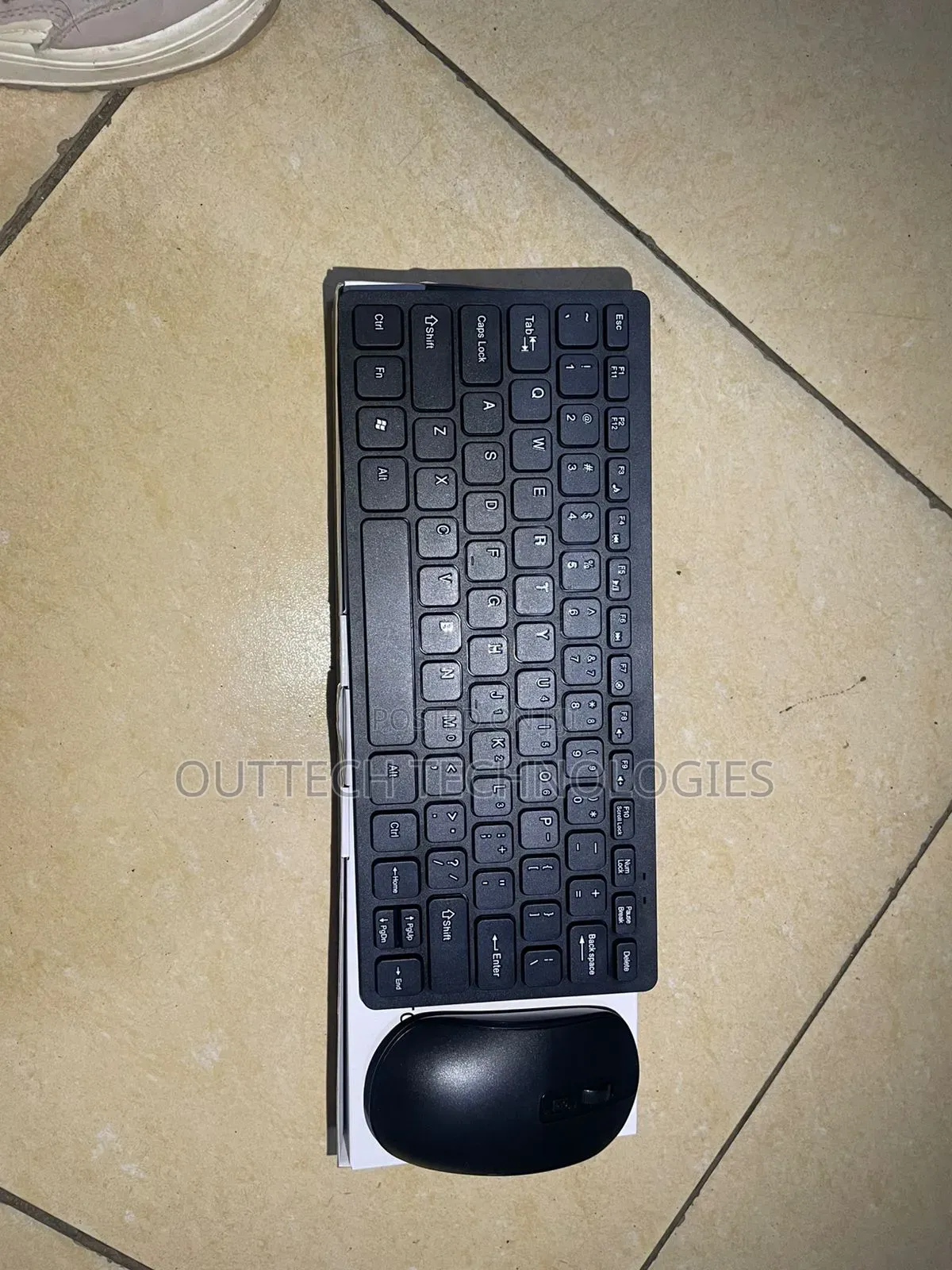 Wireless Mini Keyboard and Mouse