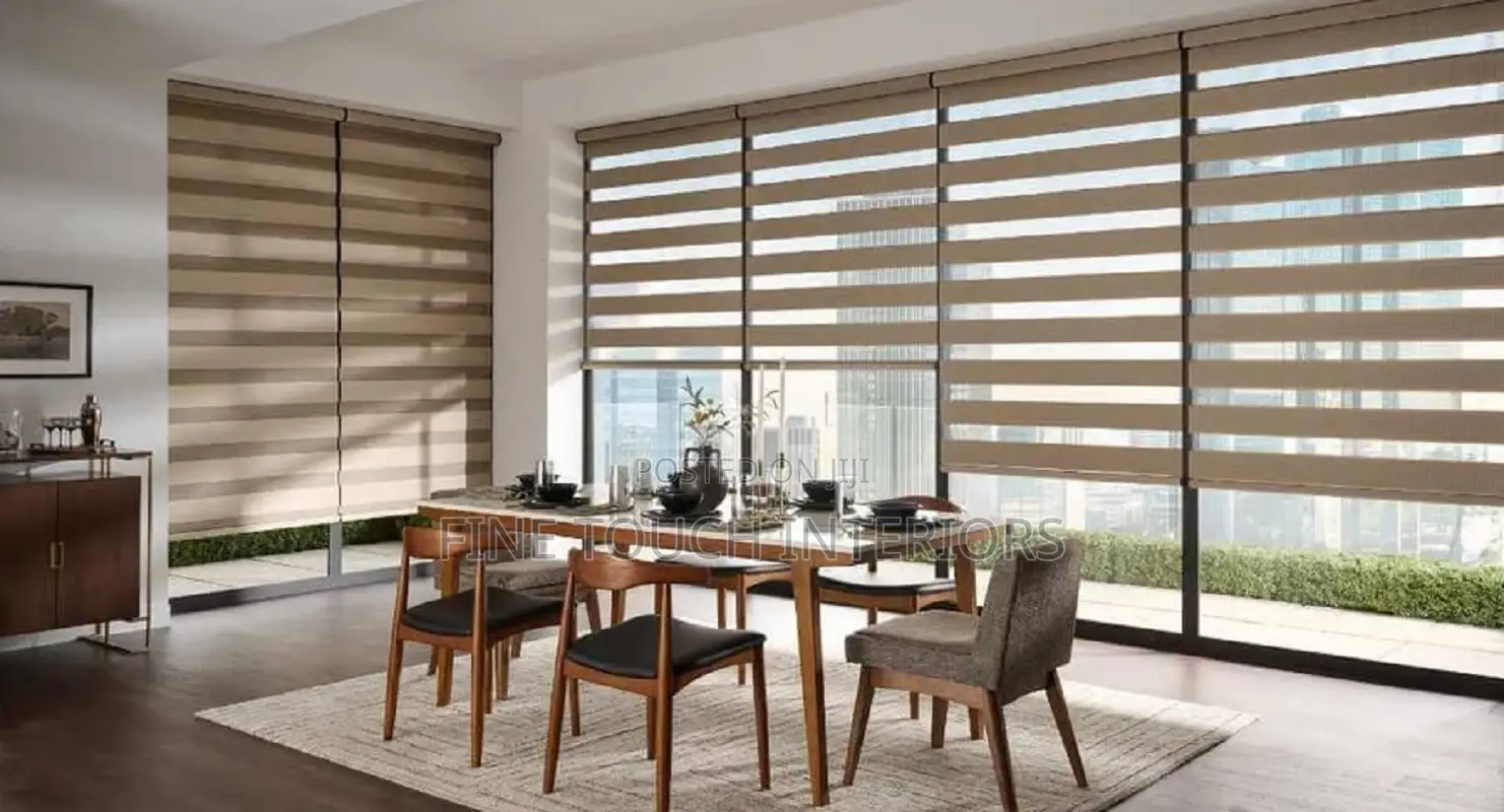 Sheer Roller Blinds for Sitting Rooms – Modern Style