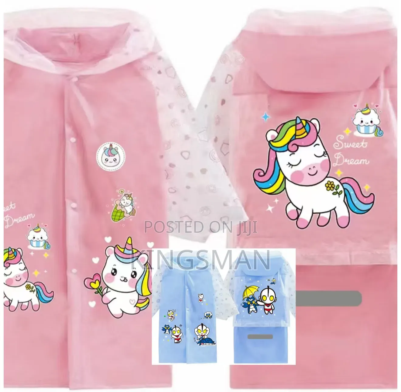 Kids Themed Raincoat