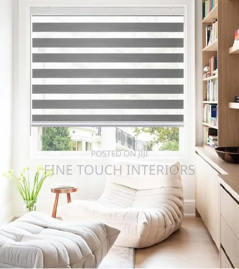 Sheer Window Roller Blinds for Bedroom Decor