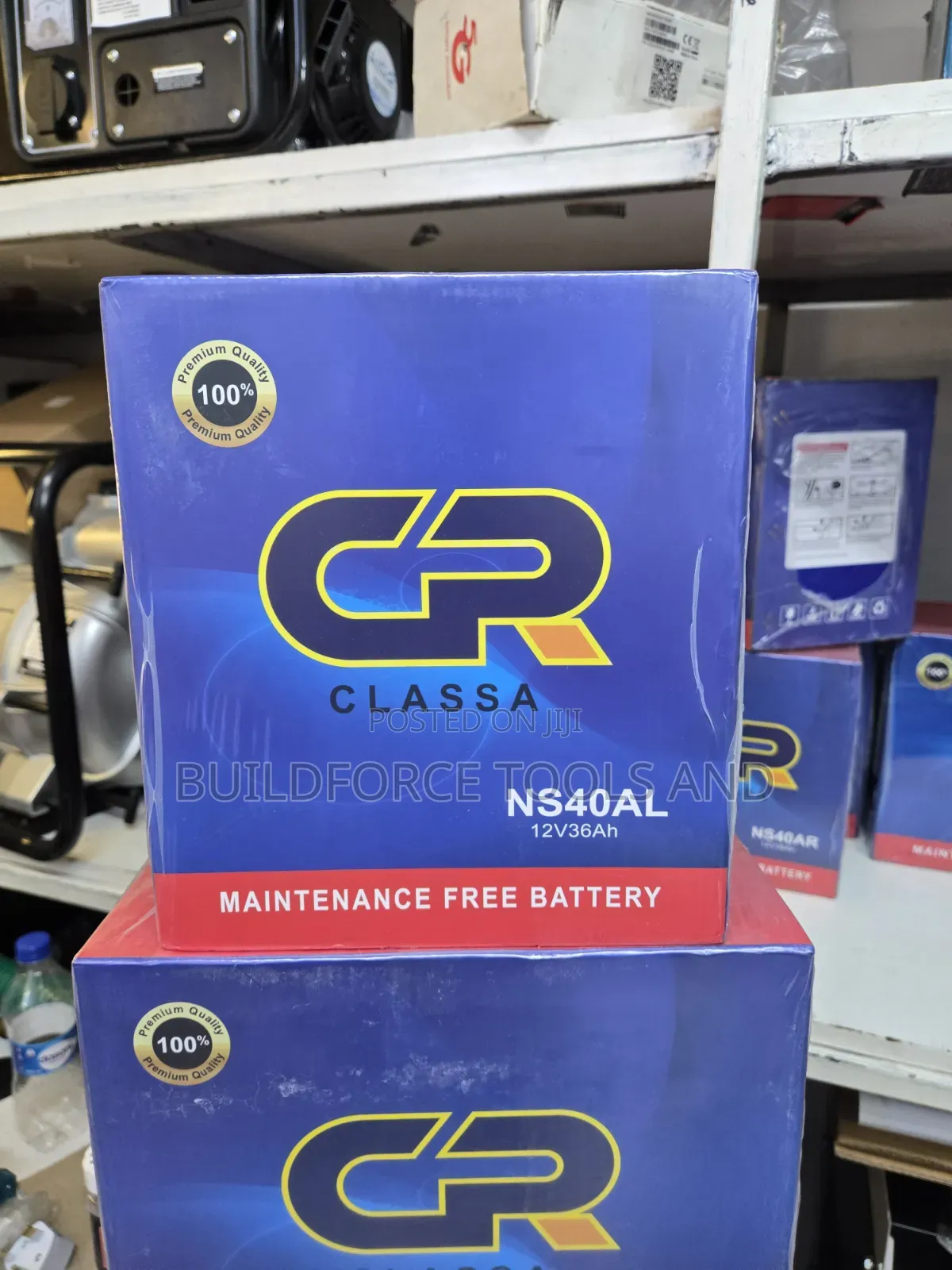 CR CLASSA NS40AL Maintenance-Free Automotive Battery (12V 36Ah)