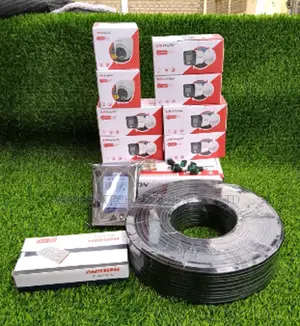 Hikvision 8CH 1080P Security Cameras With DVR Full Set