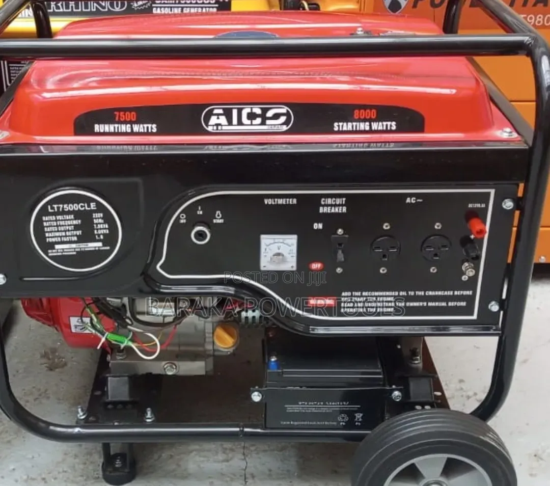 AICO LT7500CLE Petrol/Gasoline Generator.