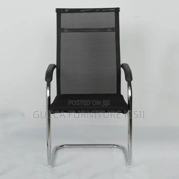 Office Chair; Mesh Back Cantilever Office Chair