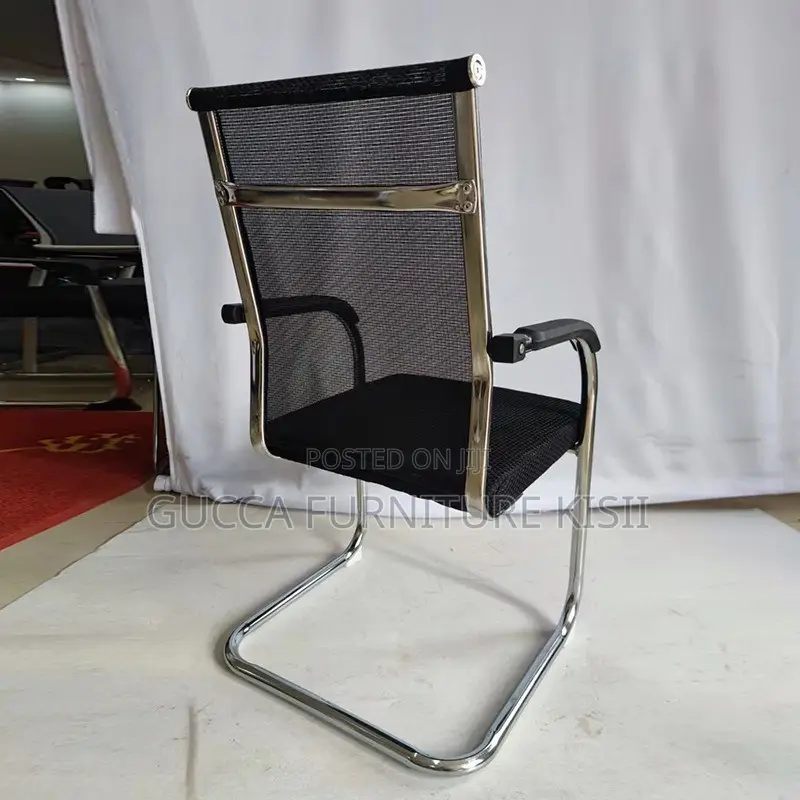 Office Chair; Mesh Back Cantilever Office Chair