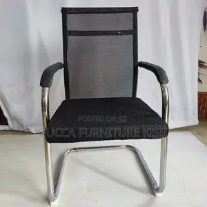 Office Chair; Mesh Back Cantilever Office Chair