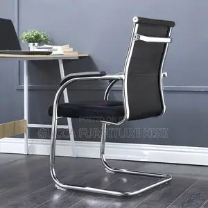 Office Chair; Mesh Back Cantilever Office Chair