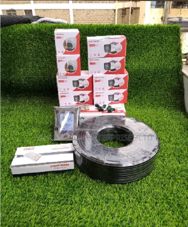 New Hikvision 8CH 1080P CCTV Camera Security Package
