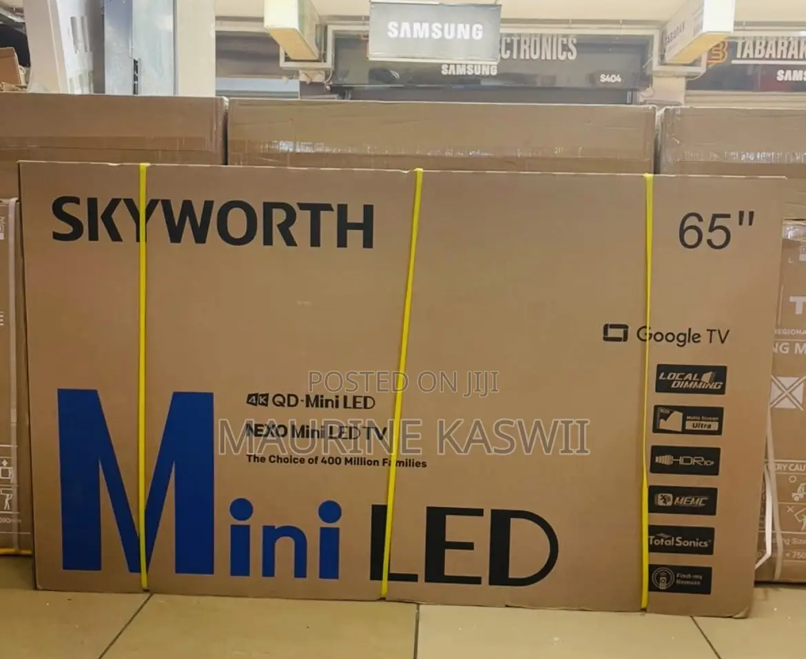 Skyworth 65” Inch Miniled Google -Frameless